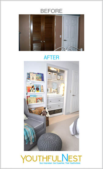 Nursery before and afters